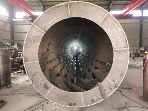 秸稈烘干機內部結構